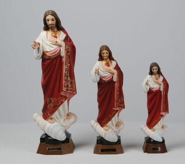 Clay statute of Jesus medium small – Size 2 1