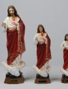 Clay statute of Jesus medium - Size 1